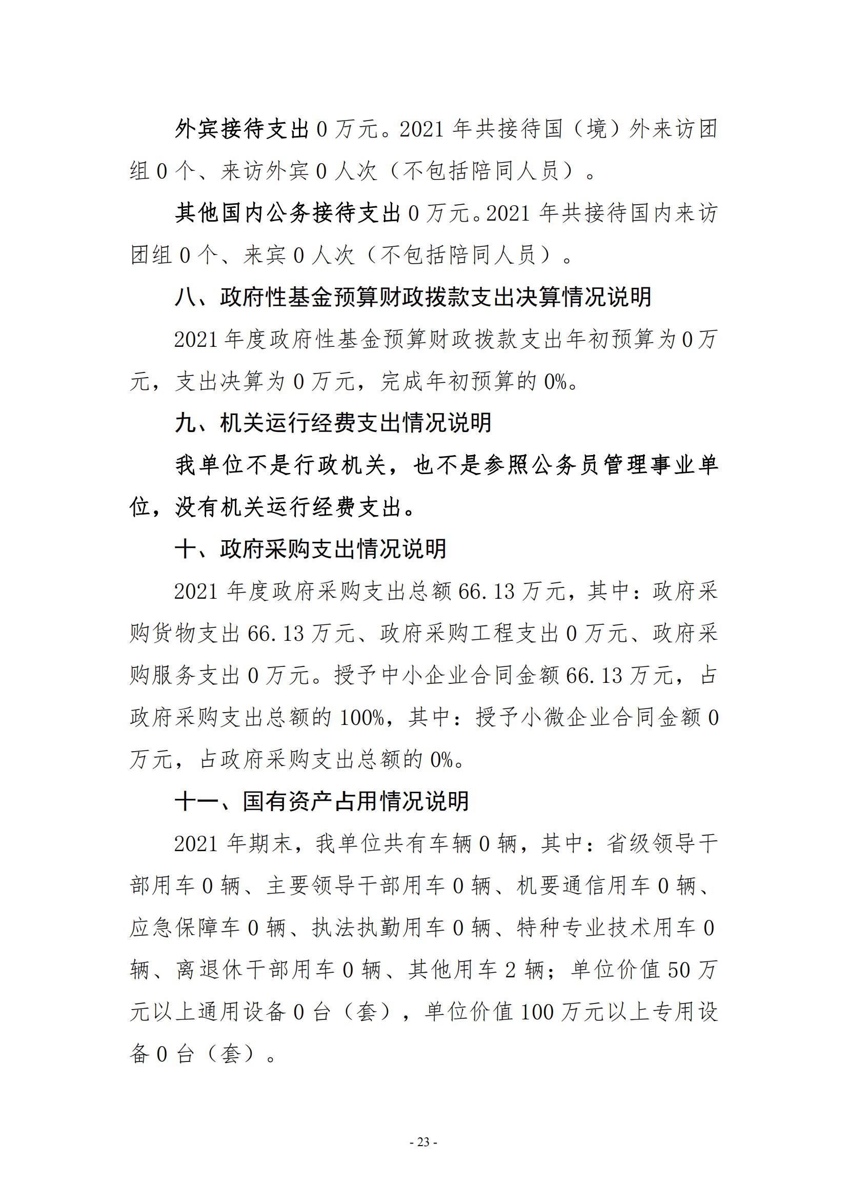 新乡先进群体精神教育基地2021年部门决算公开_22