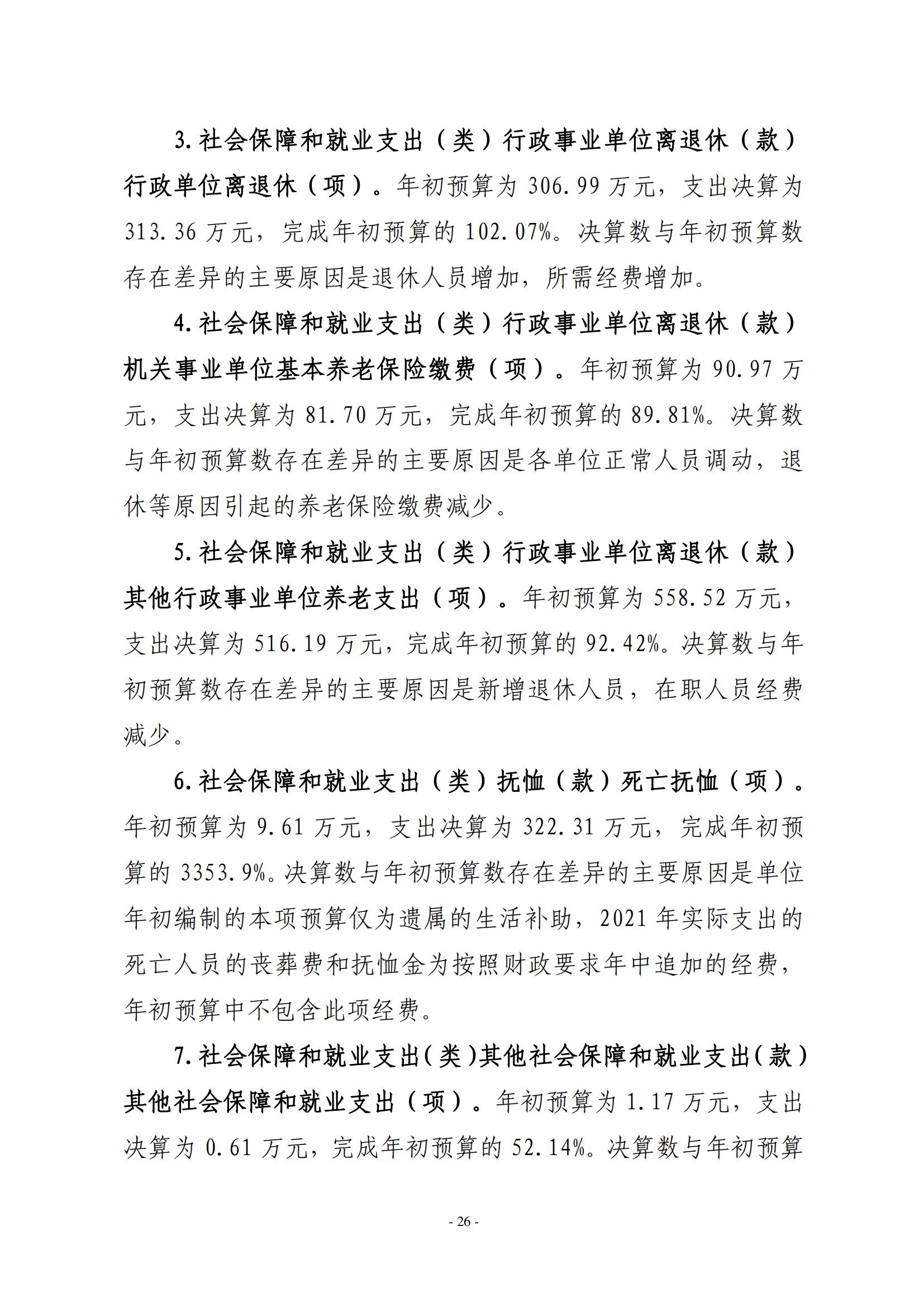 2021年度中共新乡市委老干部局(部门)决算公开说明_25
